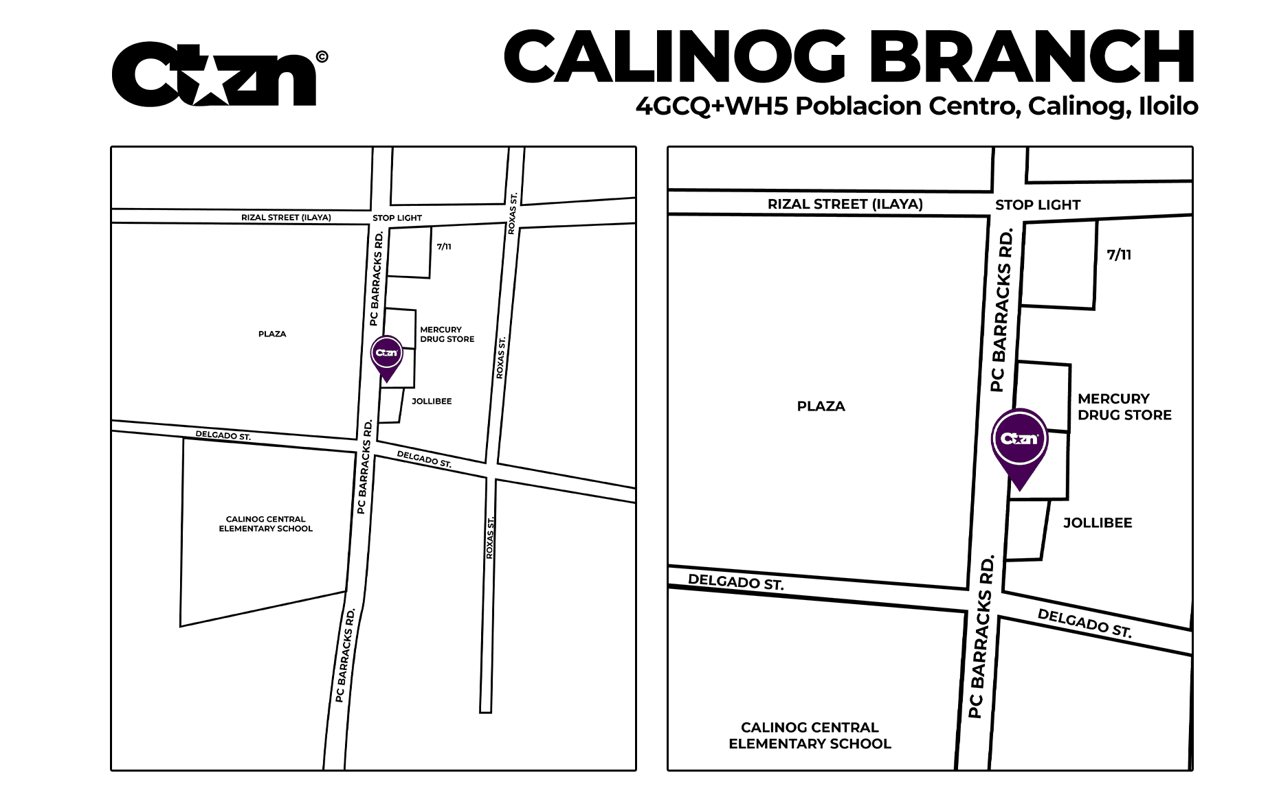 Calinog Map
