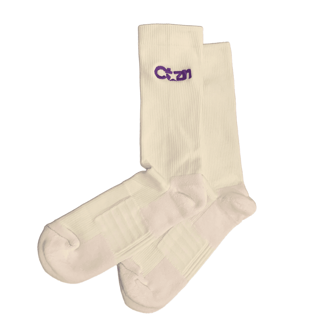 CTZN SOCKS HIGH CUT EMBROIDERED